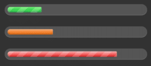 CSS progress bars