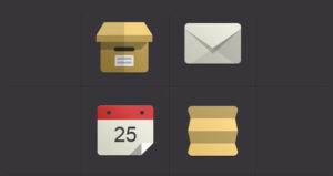 Design Flat Icons Set Vol1