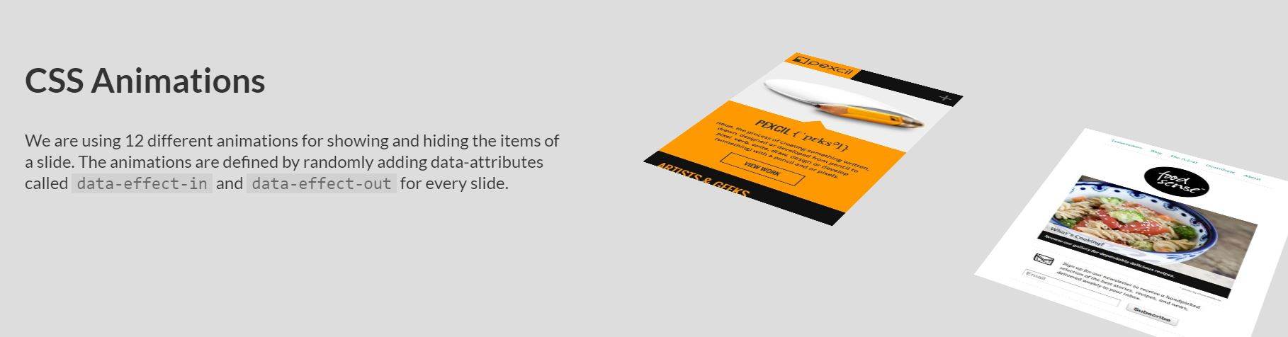 CSS Inspirations #15 - CSS Slideshow 2 CSS Slideshow