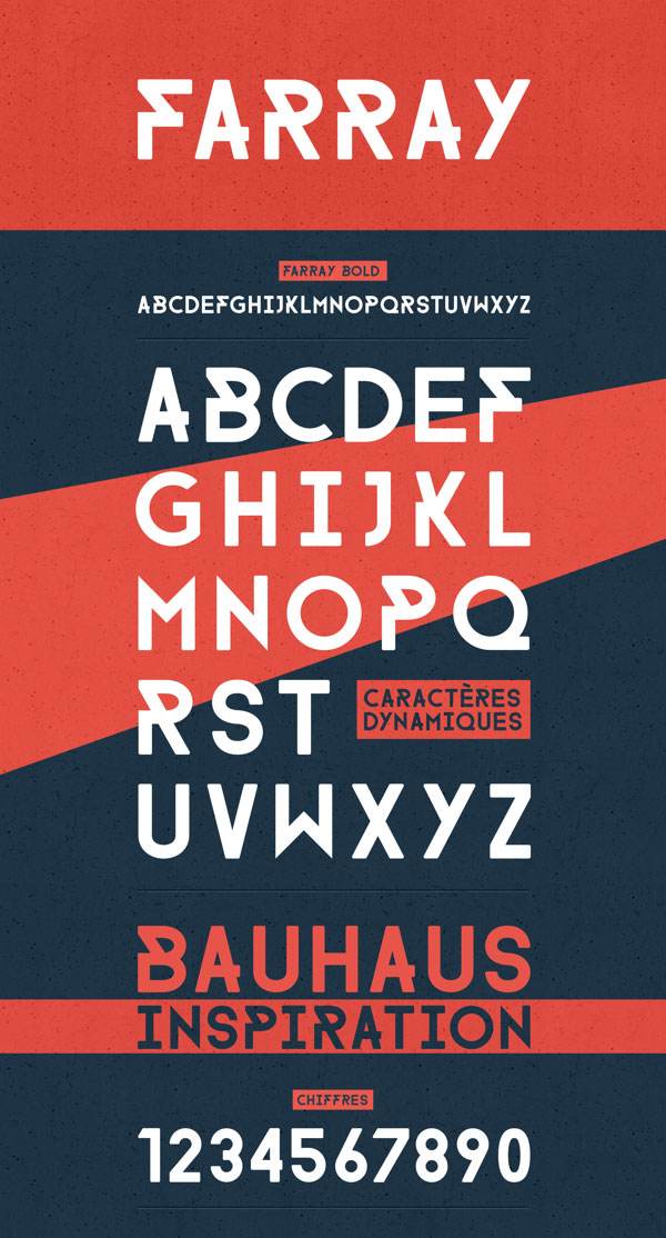 free font farray