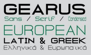 Gearus Font