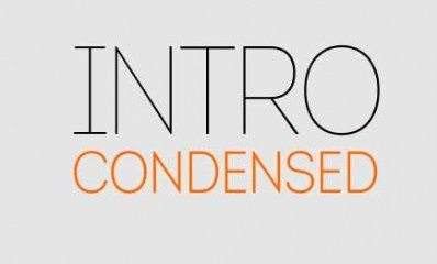 intro condensed feat