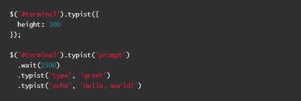 typist jquery plugin