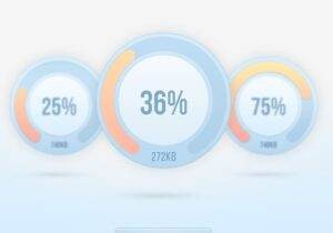 JQuery Inspirations #15 - Percentage Loader 2 Percentage Loader