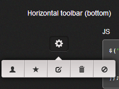 JQuery Inspirations #22 - Toolbar Js 2 toolbar.js