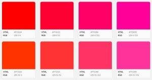 web safe colors