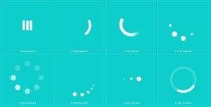 Single Element CSS Spinners