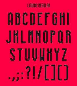 LIQUIDO Font