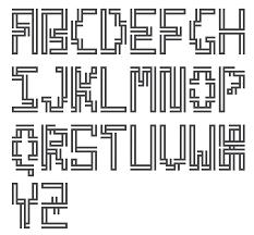 Free Font of The Day #88 - Fold Font 5 Fold Font