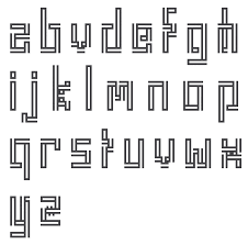 Fold Font