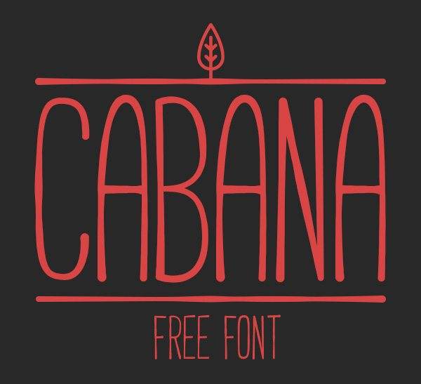 CABANA Free font