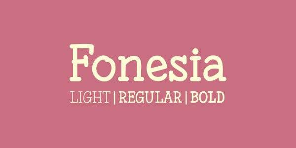 Fonesia Font