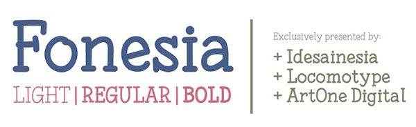 Free Font Of The Day #92 - Fonesia Font 3 Fonesia Font