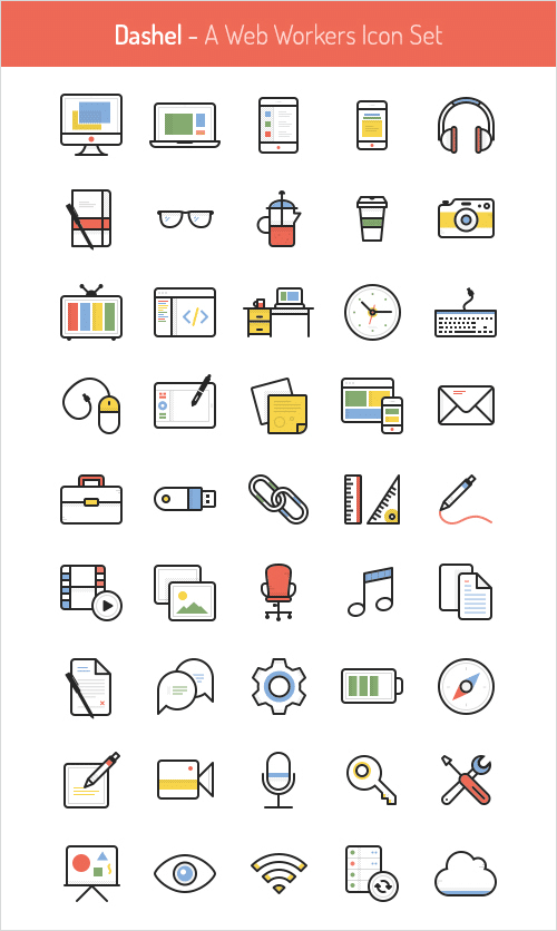 dahsel icon set