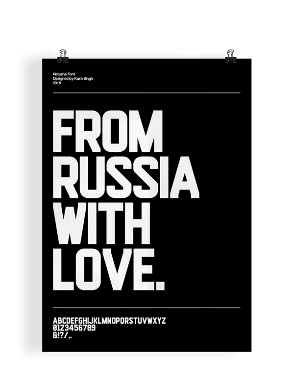 natasha font