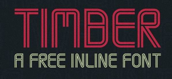 font timber