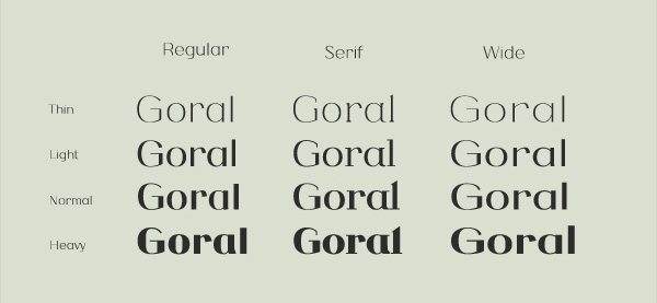 Free Font Of The Day #141 - Goral Font 2 goral font