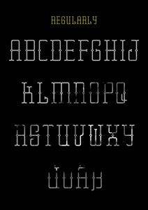 erster caps font