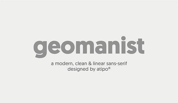 geomanist font