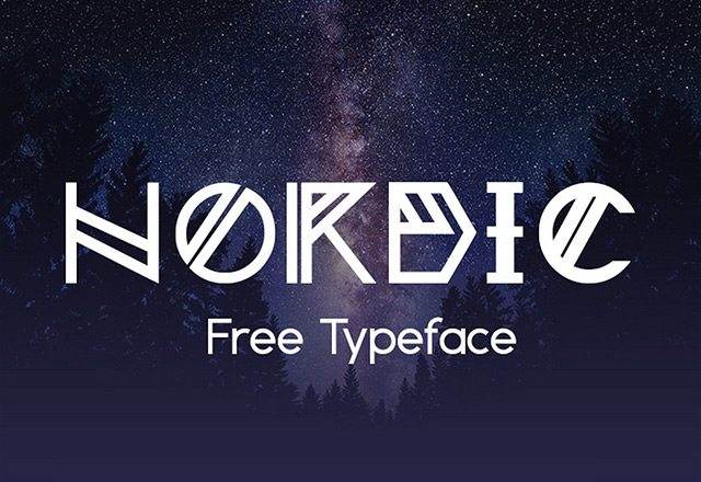 nordic free font