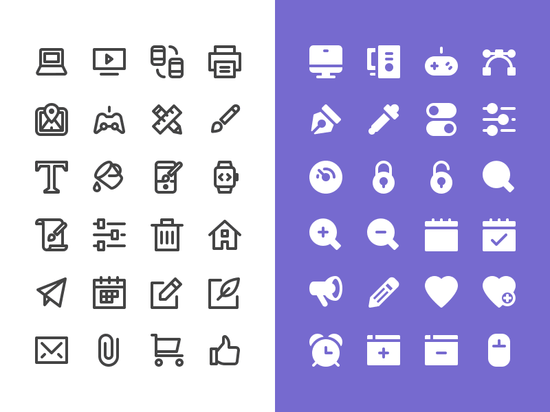 Outline Icons