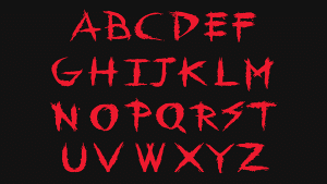 riot style font