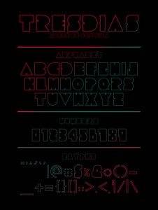 Tresdias font