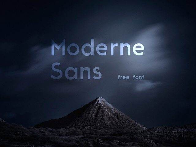 moderne sans