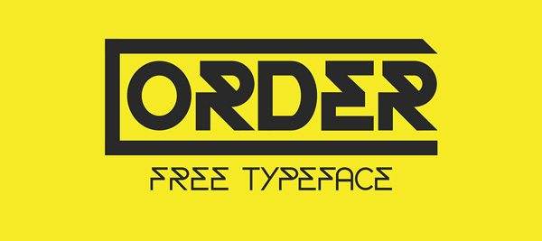 1.Fresh Free Font Of The Day Order