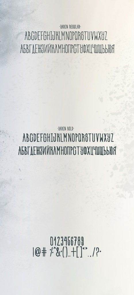 yarin font