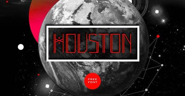4.Free Font Of The Day Houston