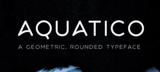 Aquatico font