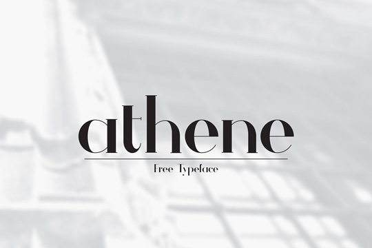 athene font