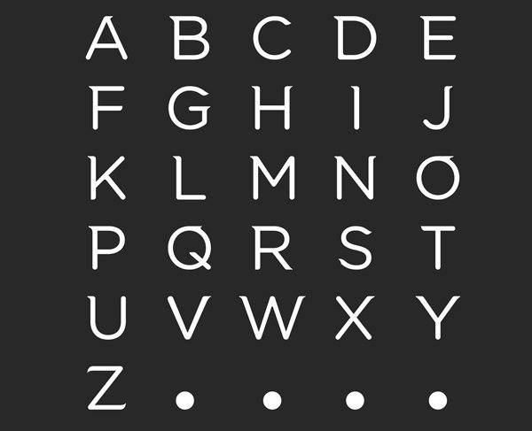 Free Font Of The Day #208 - Luctan Font 3 luctan font