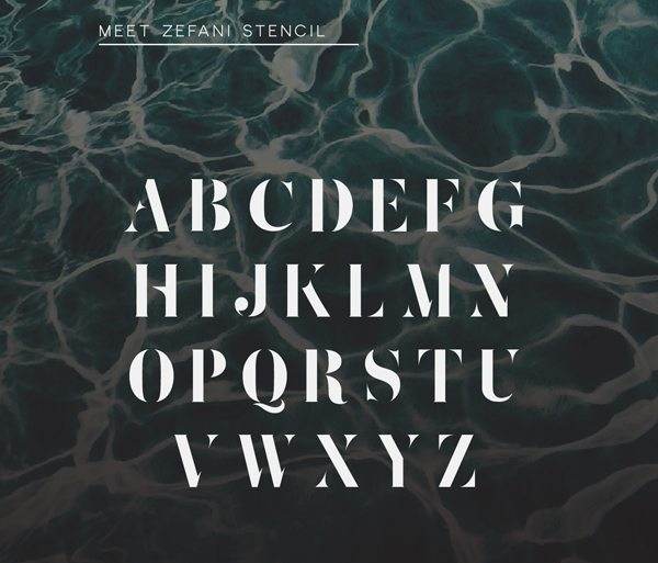 Free Font Of The Day #217 - Zefani 2 zefani