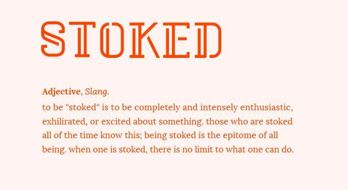 Stoked Font