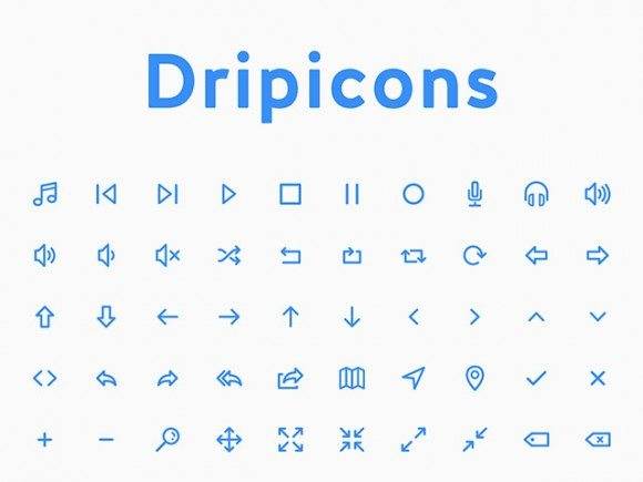 dripicons v2 free iconset