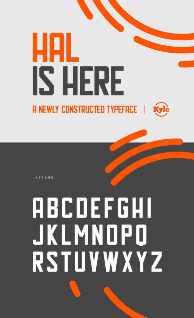 Hal Font – Free Font Of The Day #241 2 Hal Font