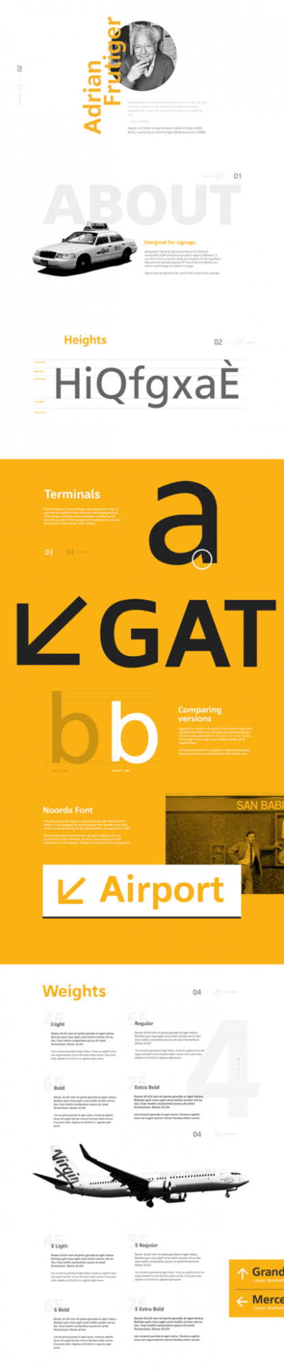 Aganè Font A Free Typeface Designed For UIs
