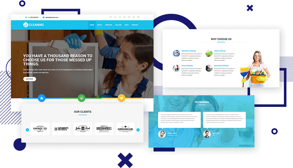 House Cleaning Service WordPress Theme