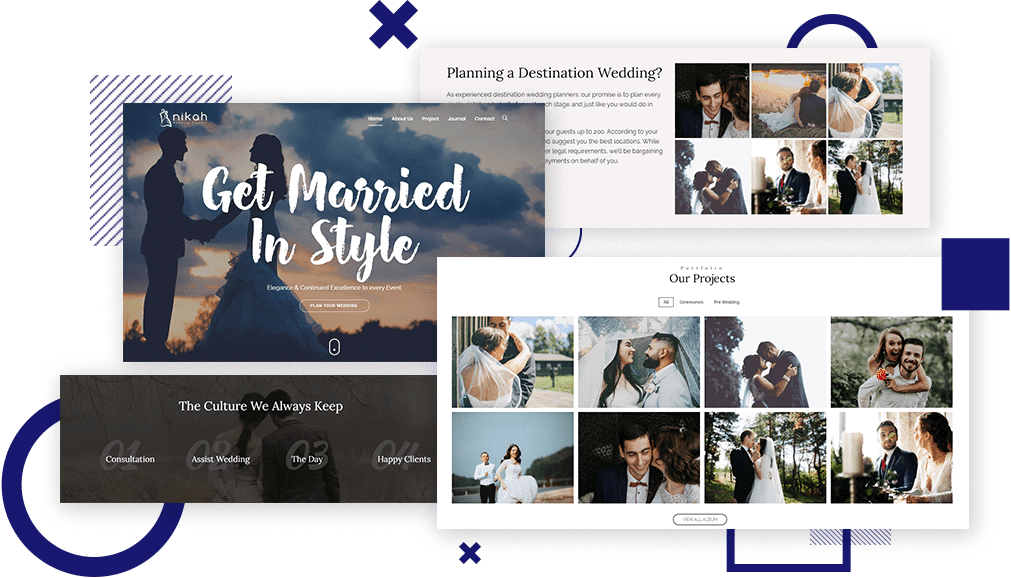 Wedding Theme WordPress​