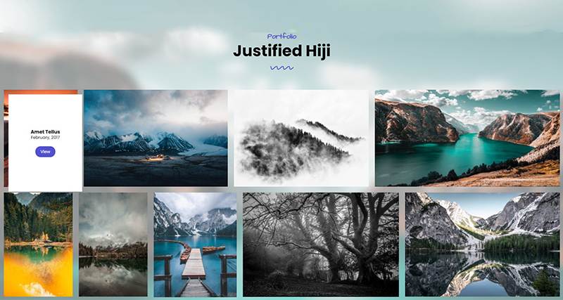 Justified Hiji – Portfolio Awesome